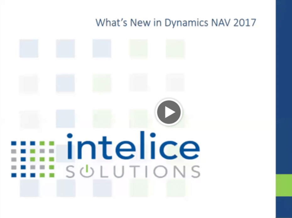 What’s New in Microsoft Dynamics NAV 2017?