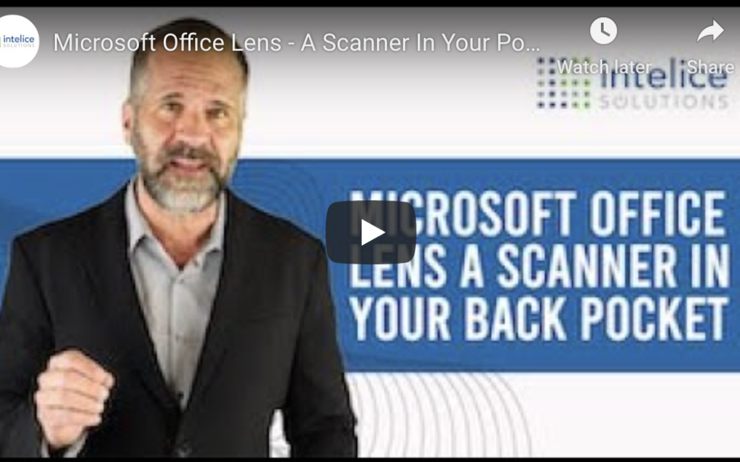 Scan Documents On The Go With Microsoft Office Lens
