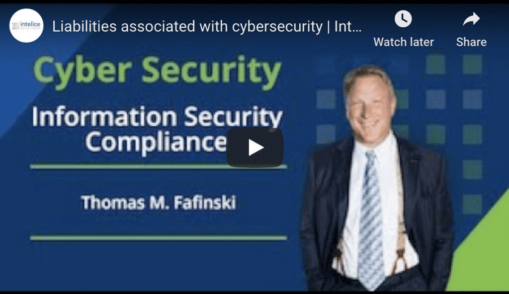 Mitigate Cybersecurity Liabilities in Business