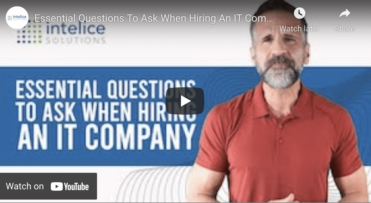 Questions to Ask A Potential Third Party IT Company
